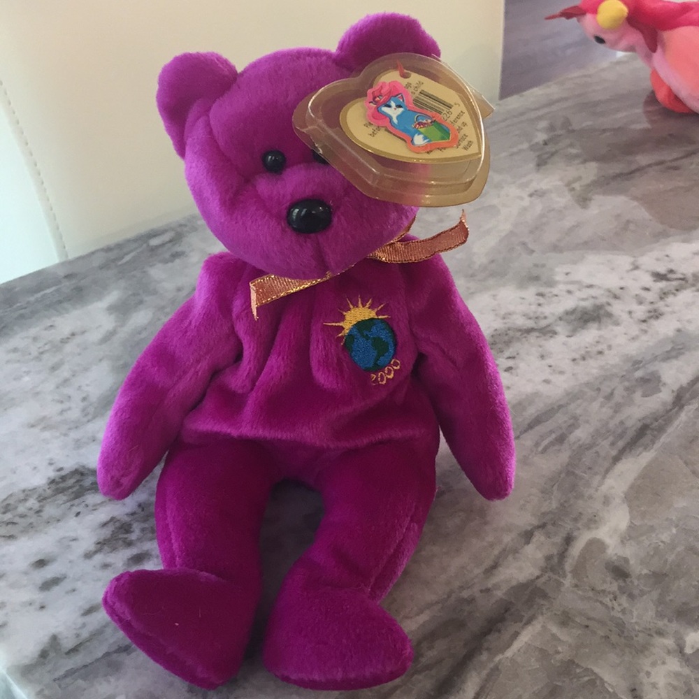 Beanie baby Rare millennium bear